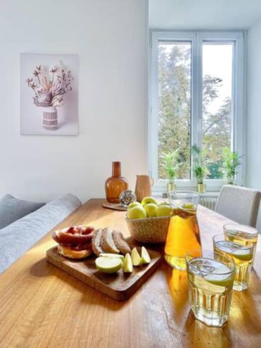 1 Appartement 3P Ideal Famille Travail Renove Lumineux Parking Gratuit Mulhouse Exterior foto
