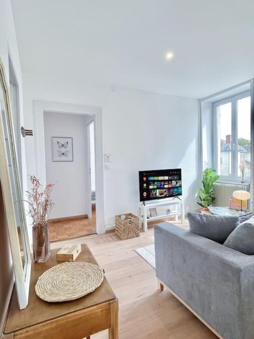 1 Appartement 3P Ideal Famille Travail Renove Lumineux Parking Gratuit Mulhouse Exterior foto
